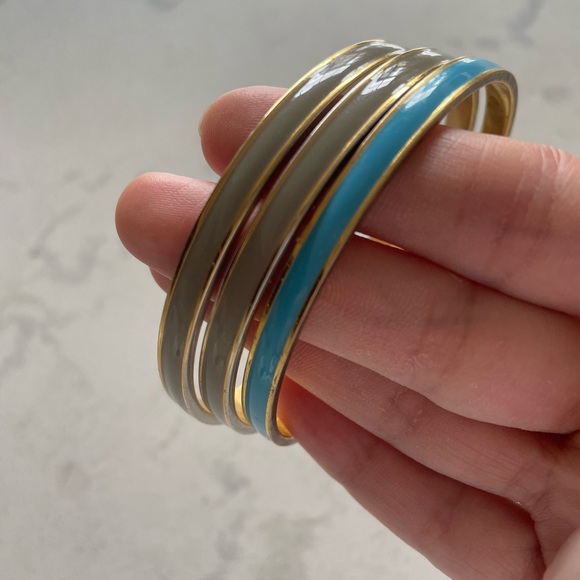 J.Crew bangle bracelets, available as a set or separately - Picture 6 of 9